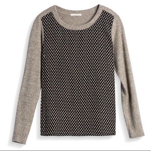 Le Lis Soll mixed material top